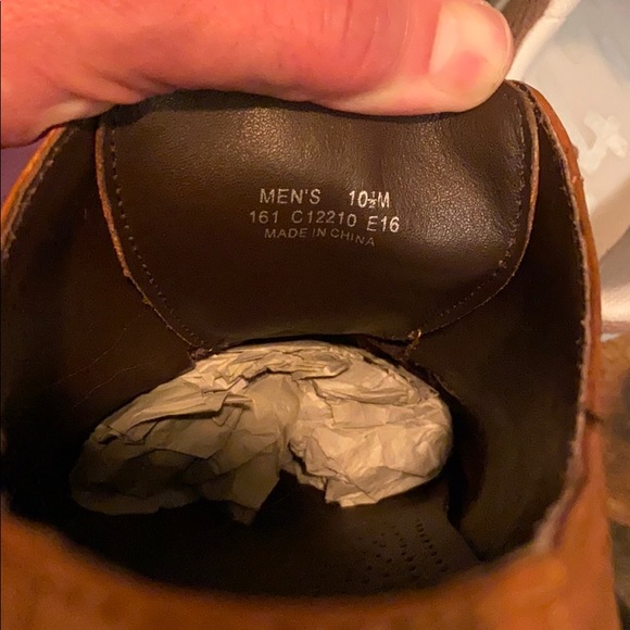 Cole Haan Brown Wingtip Dress shoes - Picture 7 of 7